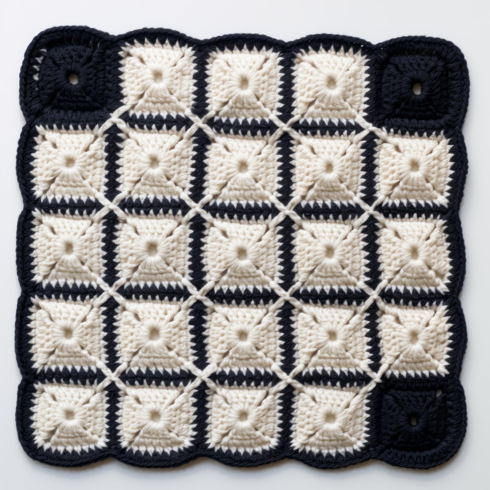 Coperta ricamata a mano, dettaglio